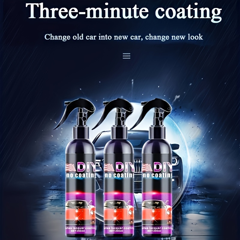 3-IN-1 Hoher Schutz Schnelles Auto-Beschichtung Spray, 🚗 Gib deinem Auto  einen neuen Look✨ ✨ Erhalten Sie ein sauberes, glänzendes Finish, ohne den  Lack Ihres Autos zu beschädigen., By Onmentshop cool