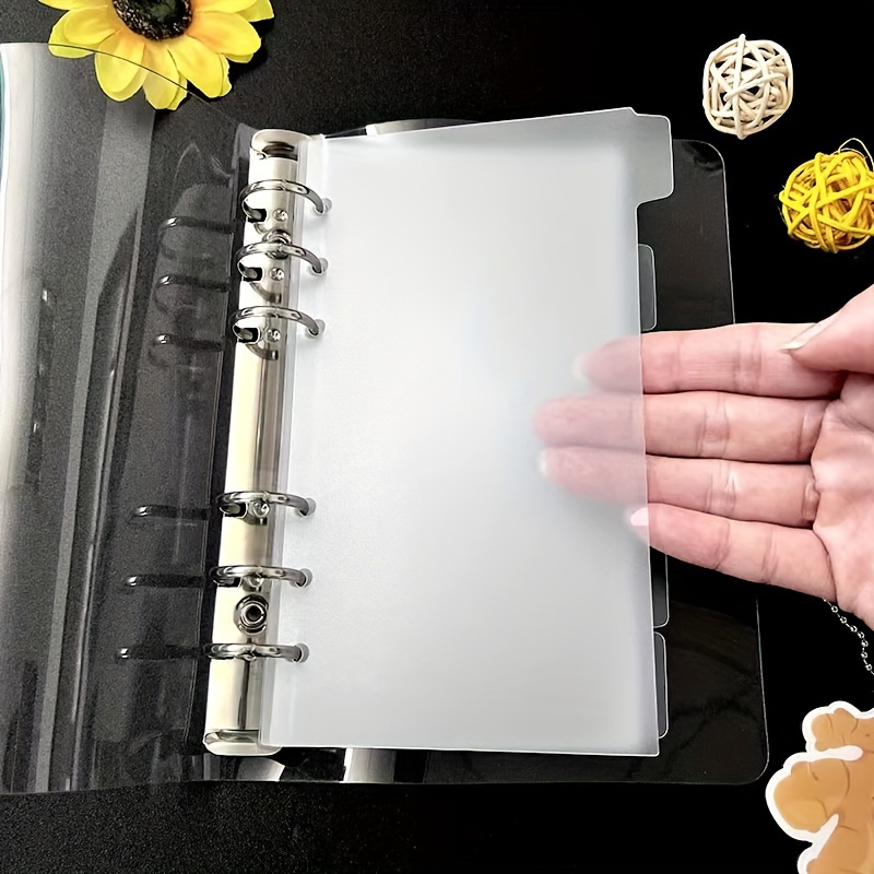 1Pc Creative Metal Ring Memo Pad: Index card holder Portable Diary