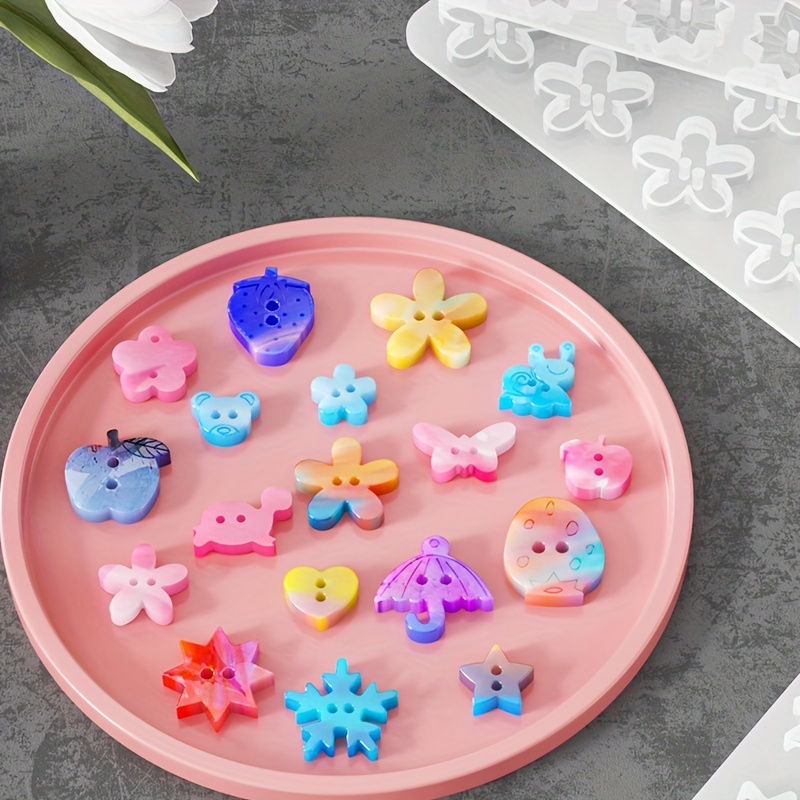 1 Inch Star Silicone Mold Food Safe Silicone Rubber for Resin 