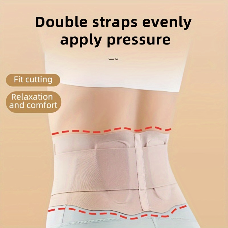 Back Brace Men Women Lower Back Support Belt Lumbar Pad - Temu Canada
