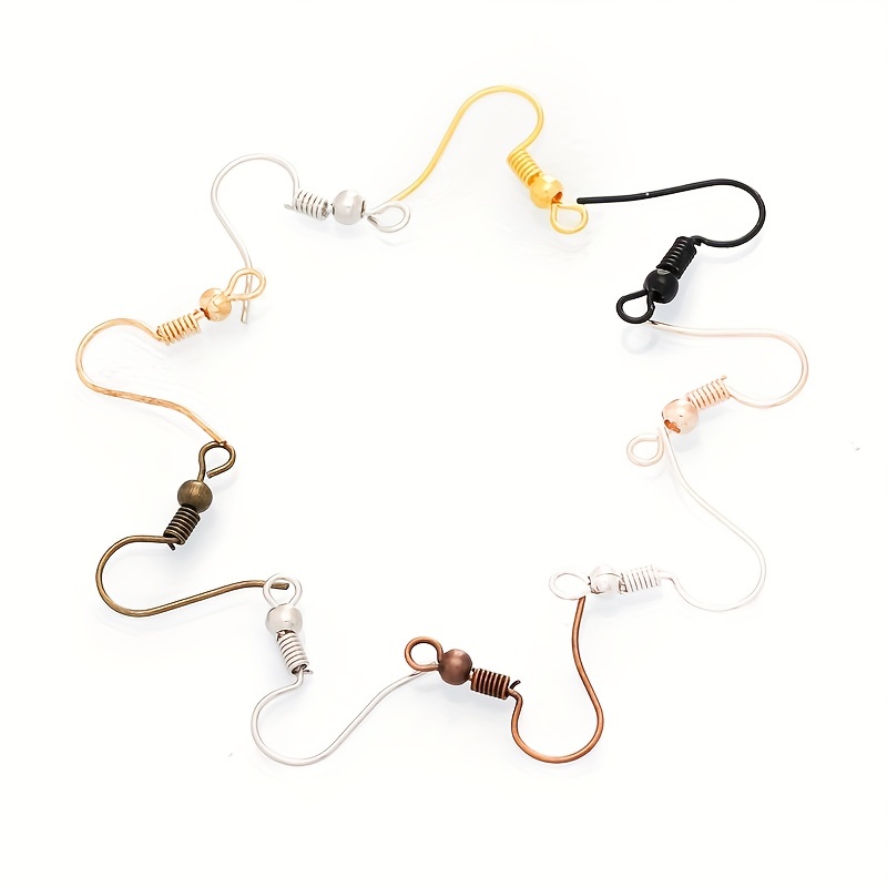 Lever Earring Hooks Ear Wires Earrings Findings For Diy - Temu