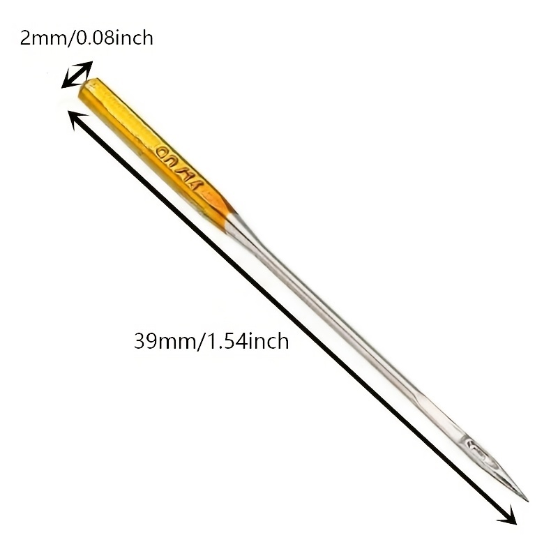 10pcs Household Sewing Machine Needle Singer Golden Needle - Temu