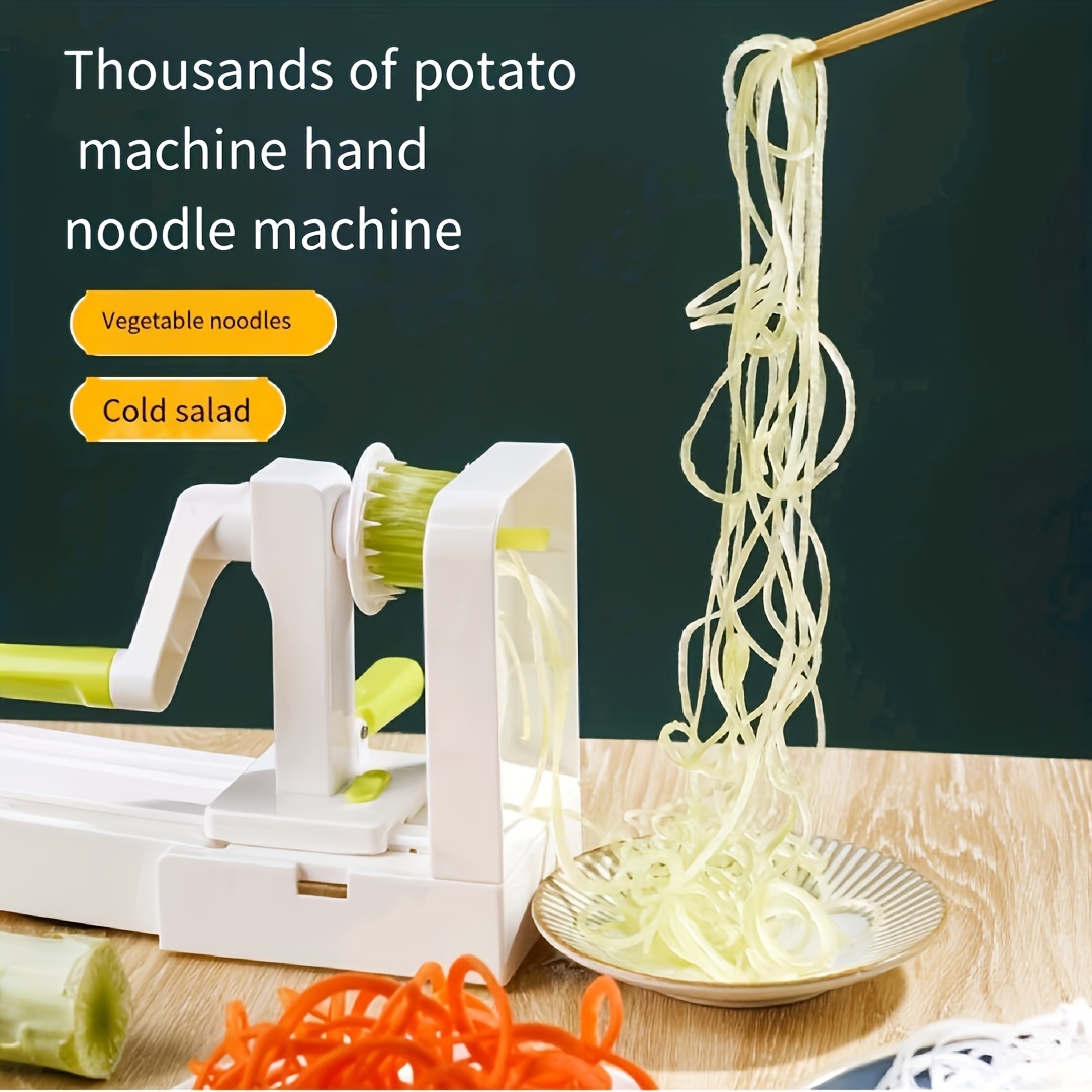 Espiralizador para verduras, cortadora de verduras, fabricante de  espaguetis de calabacín, espiralizador de calabacín, calabacín