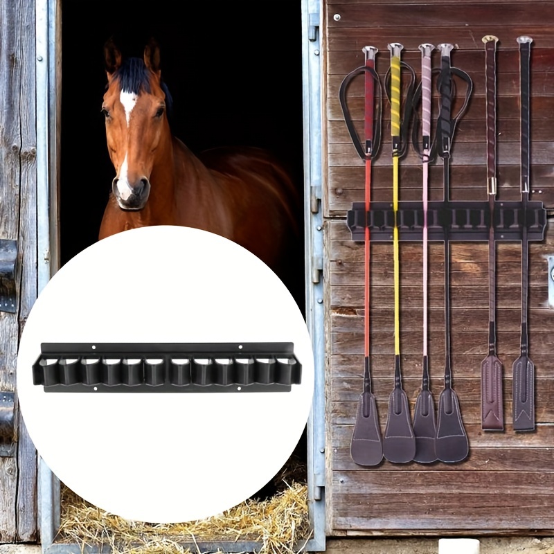 Support de fouet noir 12 Tack support de rangement de fouet de cheval  support de fouet pratique écuries de chevaux – les meilleurs produits dans  la boutique en ligne Joom Geek