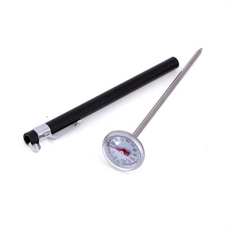 1pc Probe Thermometer For Measuring Temperature In Kitchen, Baking, Grilling,  Milk, Coffee, And Tea
