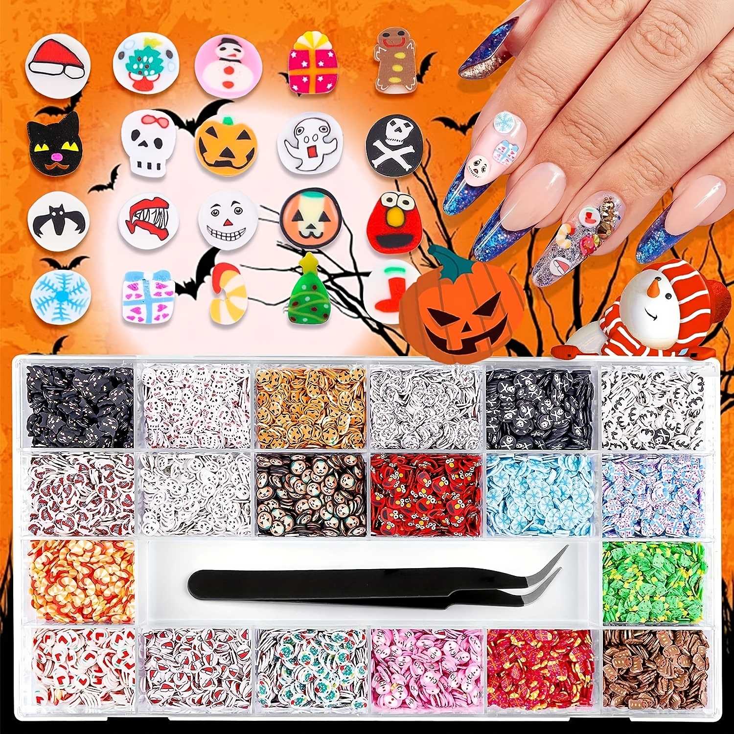 Halloween Nail Art Charms bat Shaped Flat Back Nail Art - Temu