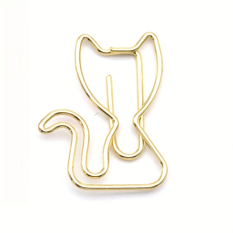 8pcs Small Animal Shape Metal Paper Clip