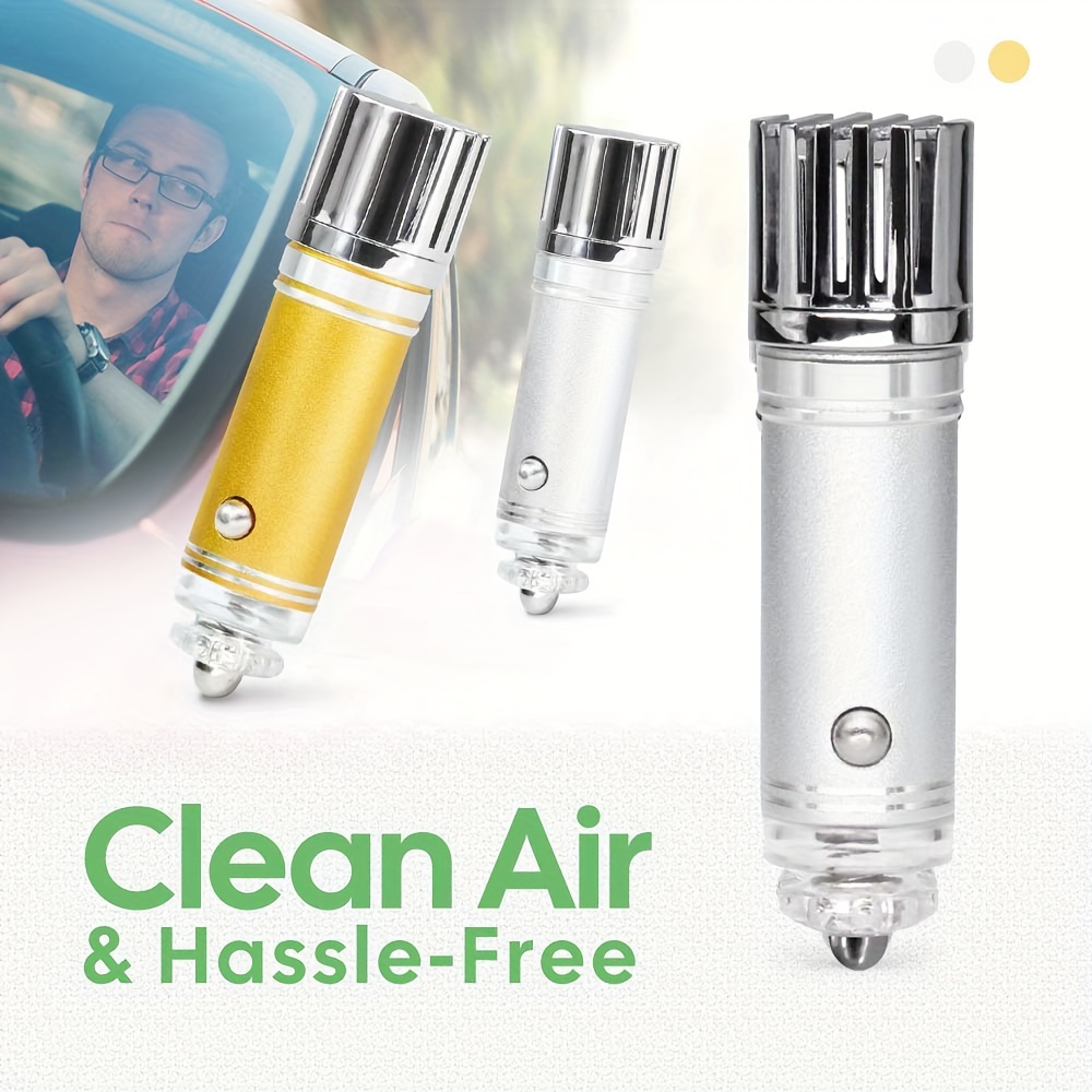  mini car  jo 6271 12v plug in negative ion freshener removes smoke pm2 5 pollen allergens   ideal for rvs cars perfect gift Product details 8