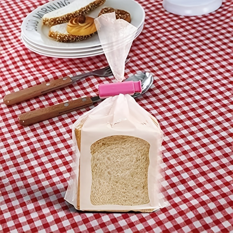 Squeeze Bread Bag Cinch Clips, Food Bag Clips for Food Storage