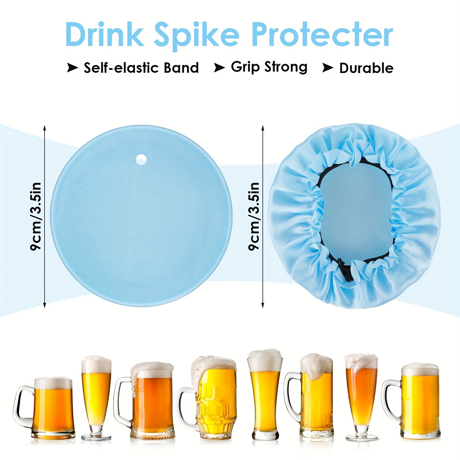 All-matching Silicone Cup Lid Glass Drink Cover Heat-resistant With Straw  Hole - Temu United Arab Emirates