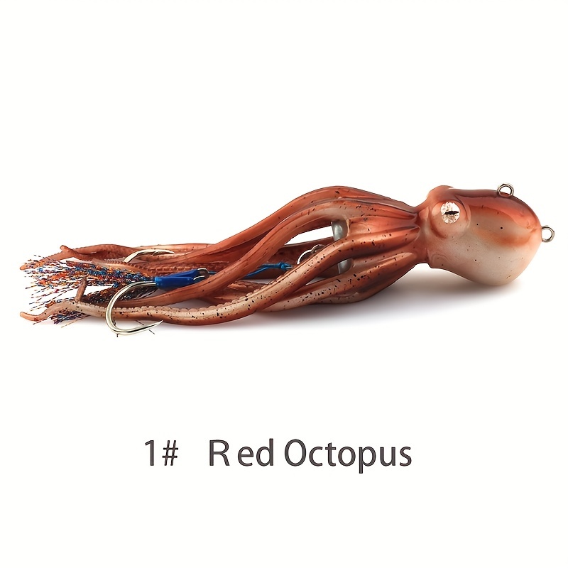 Long Casting Simulation Artificial Octopus Lure Bionic - Temu