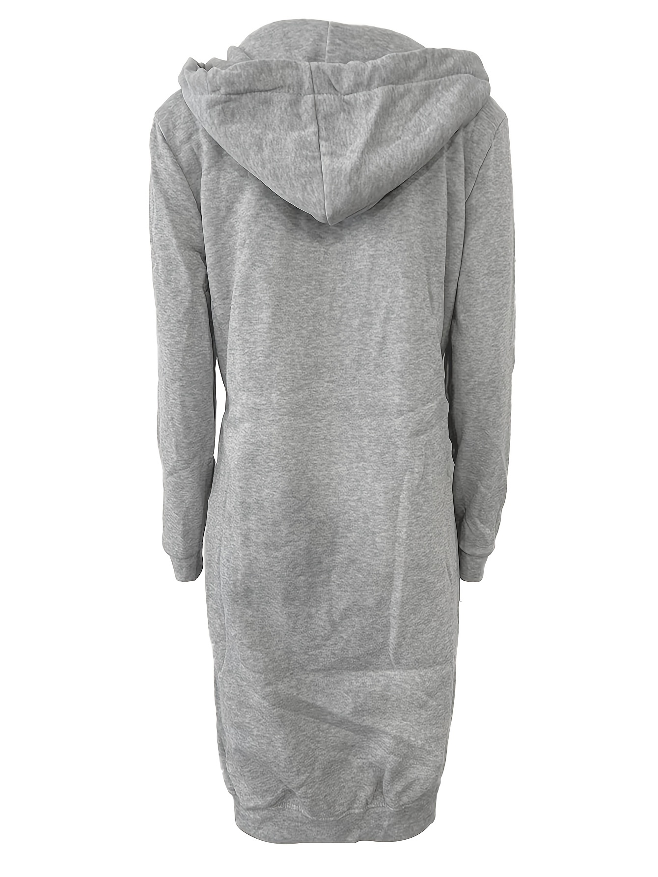 Long zip discount up sweatshirt hoodie