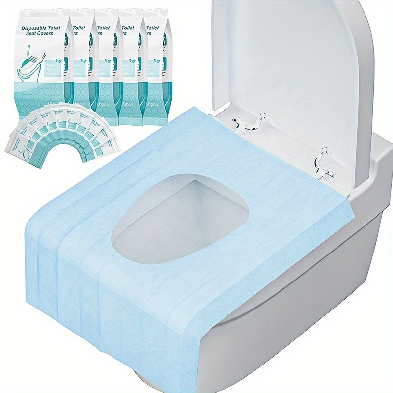 10pcs Disposable Toilet Seat Covers Portable Travel Business - Temu
