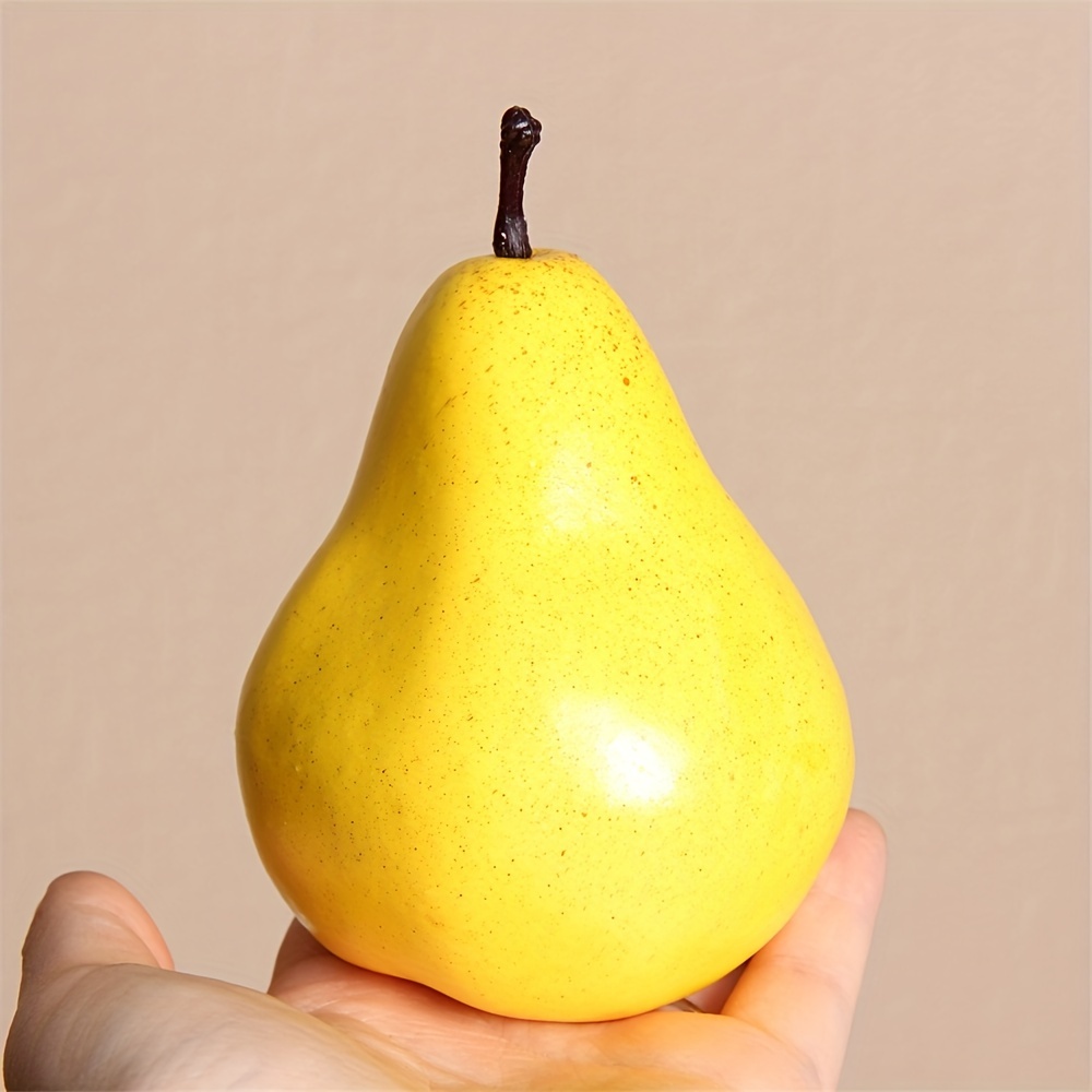 Decorative Bartlett Pears, Natural Look Fruit