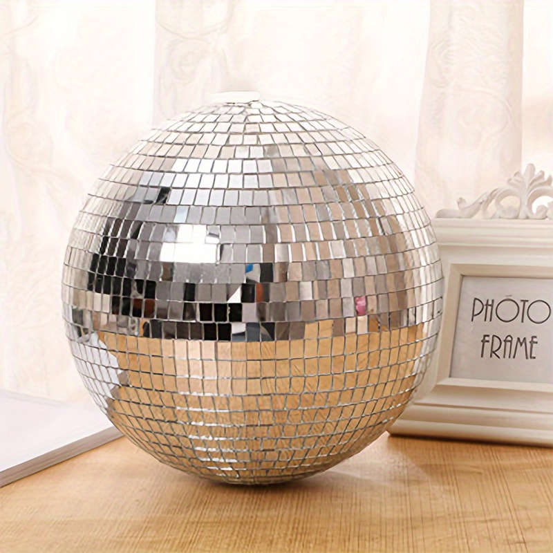 Mirror Ball, 2pcs Disco Ball, Silver Disco Ball, Silver Mirror Balls,  Mirror Disco Balls, Small Mirror Ball, Disco Ball For Party, Mirror Ball,  Classi