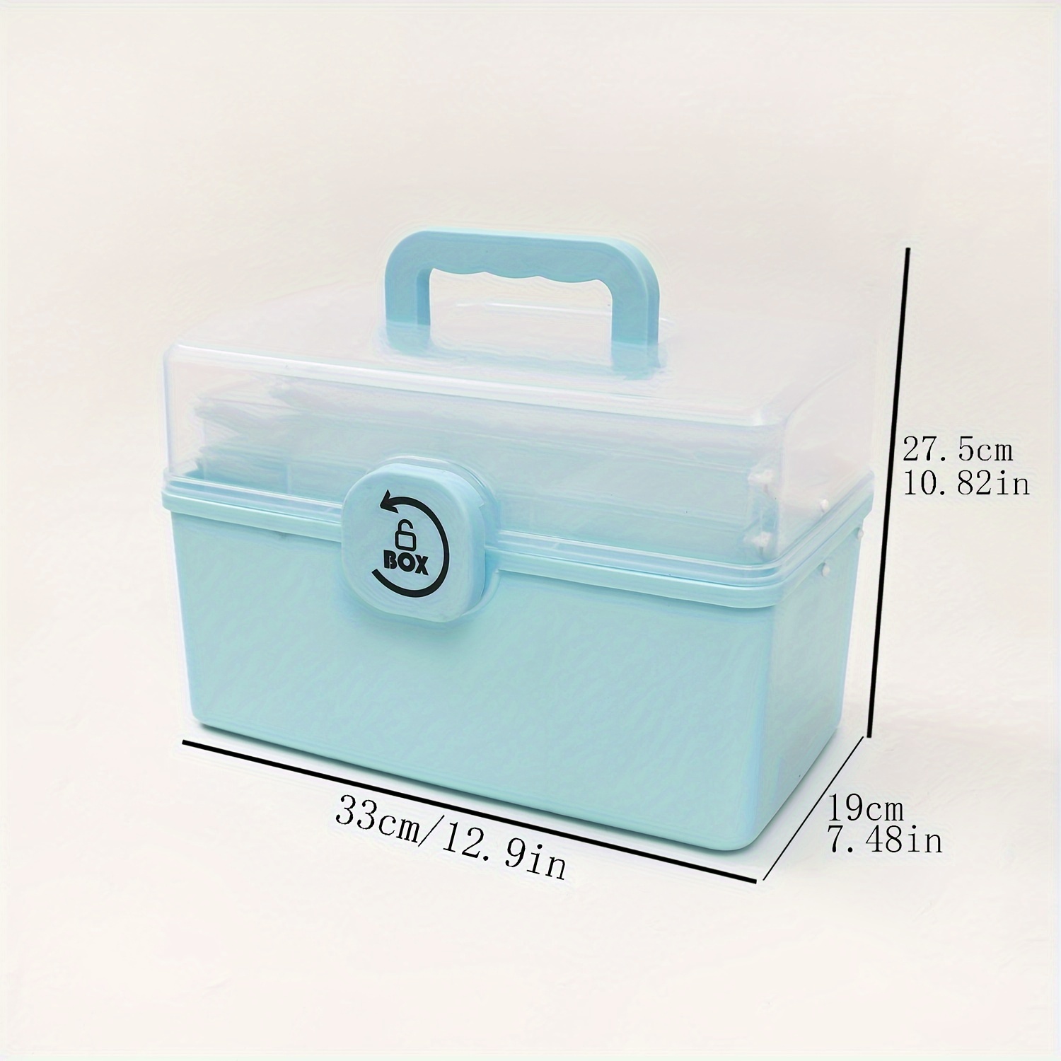 3 layer Plastic Emergency Storage Box Container Box Portable - Temu
