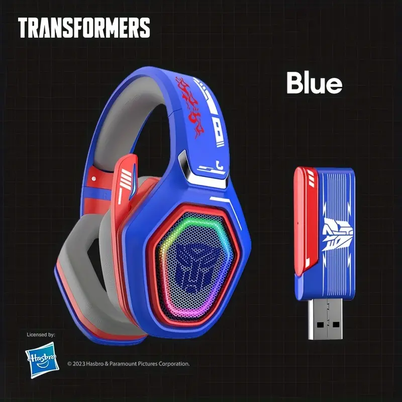 Transformers Gaming Headphones TF-G01 Sem Fio Com Microfone Amarelo Preto  Jogo / Esporte / Música Redução De Ruído Lâmpada RGB Para IPhone Para Ios  Para PC - Temu Portugal