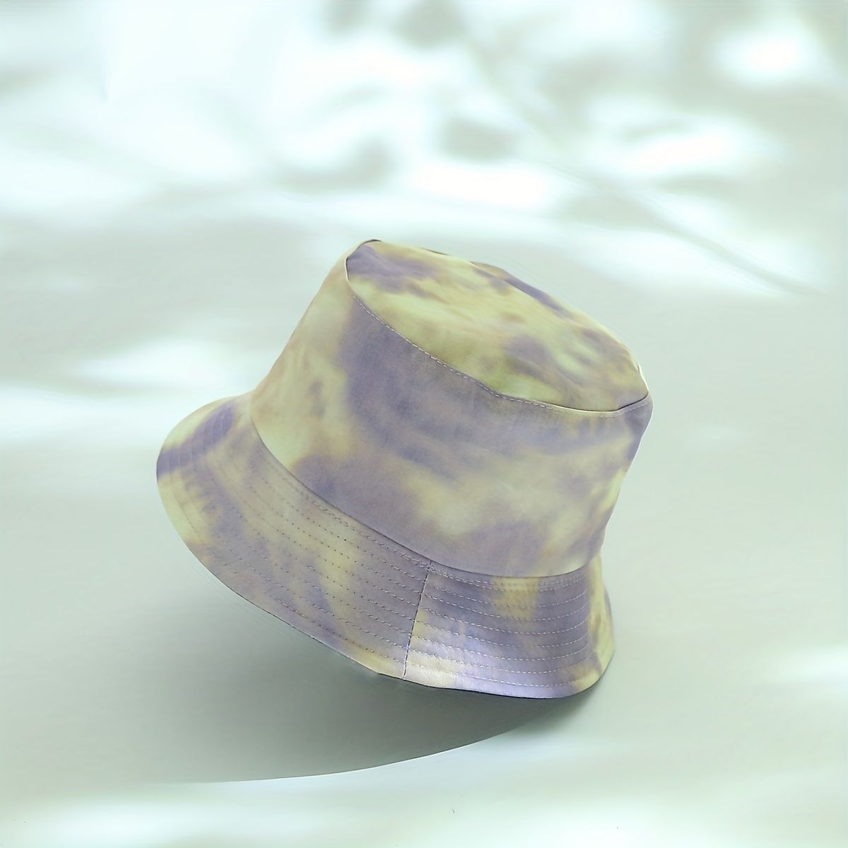 Tie Dye Print Bucket Hat Reversible Sunscreen Beach Fisherman Cap