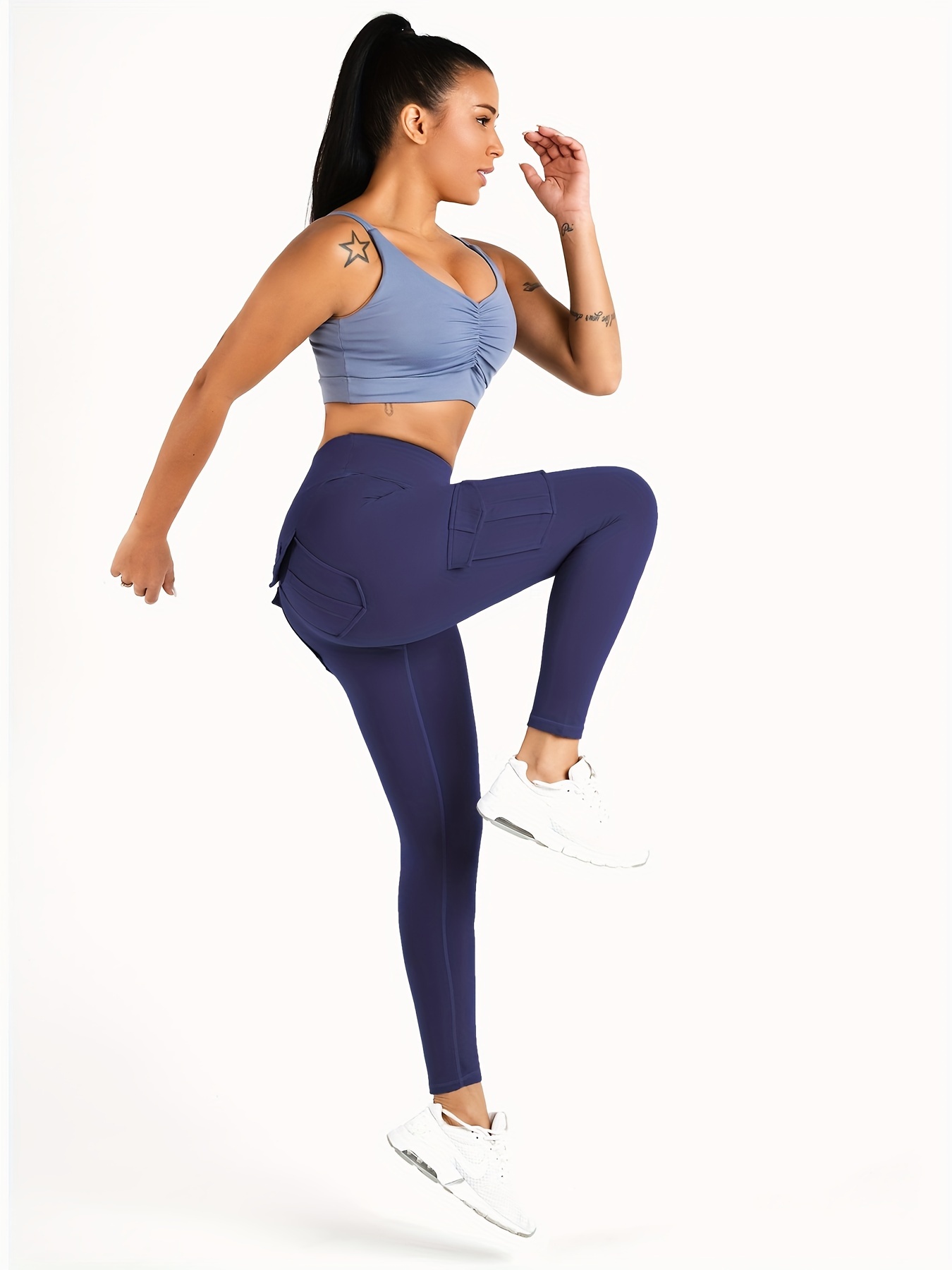 The Wear Leggings - Dark blue - High Waist