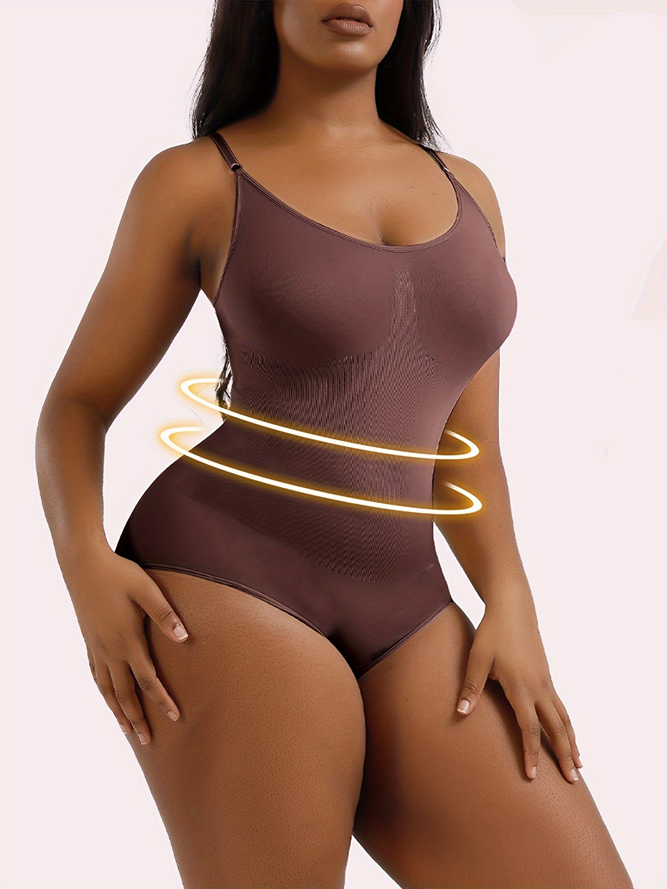 Comfortable and Seamless Tummy Control Thong Bodysuit for Women | Plus Size  Shapewear Tank Top