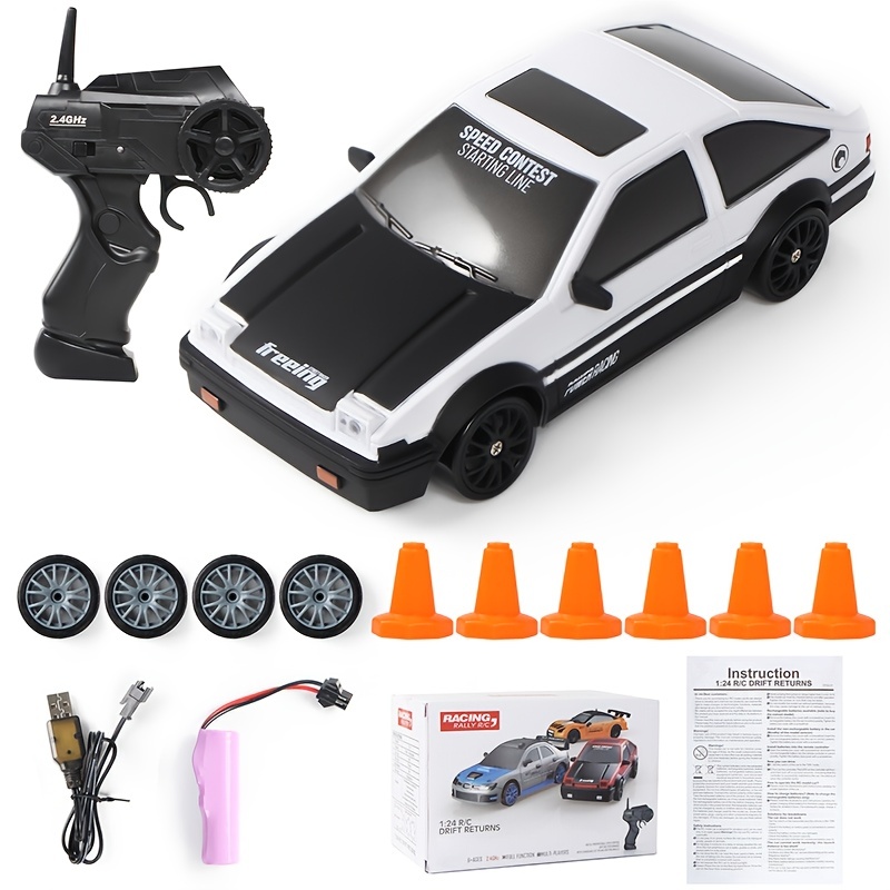 2.4G Control Remoto Drift RC Car 4WD 3.7V 500MAH RC Drift - Temu Chile