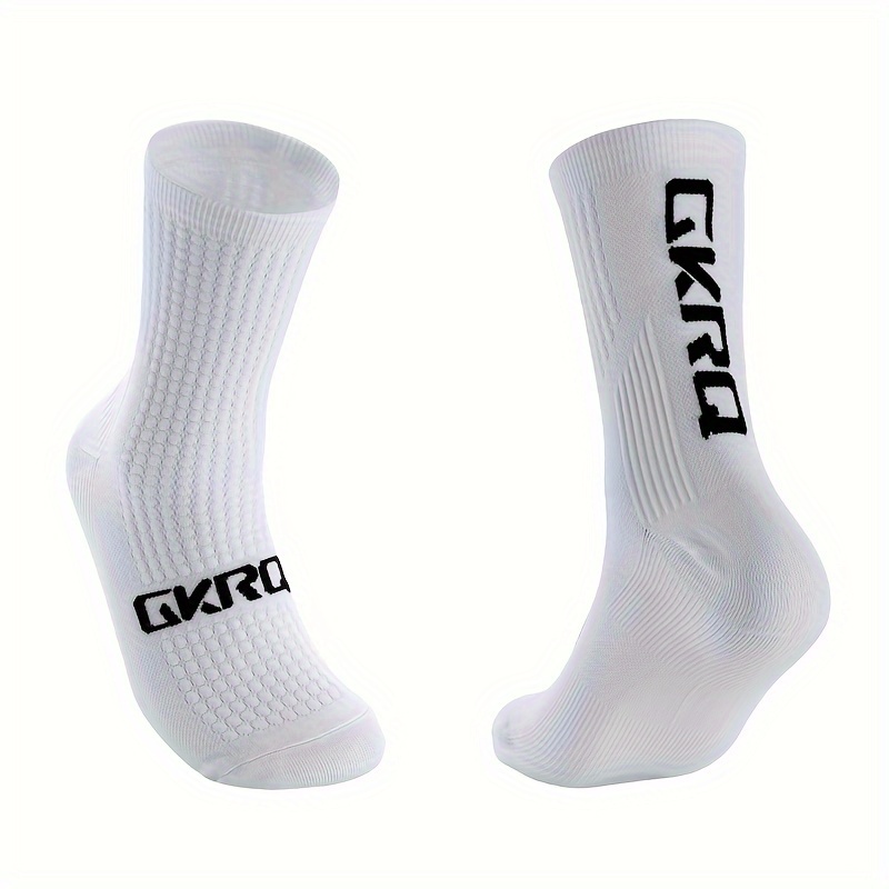 a pair men s trendy cycling socks comfy breathable soft region name