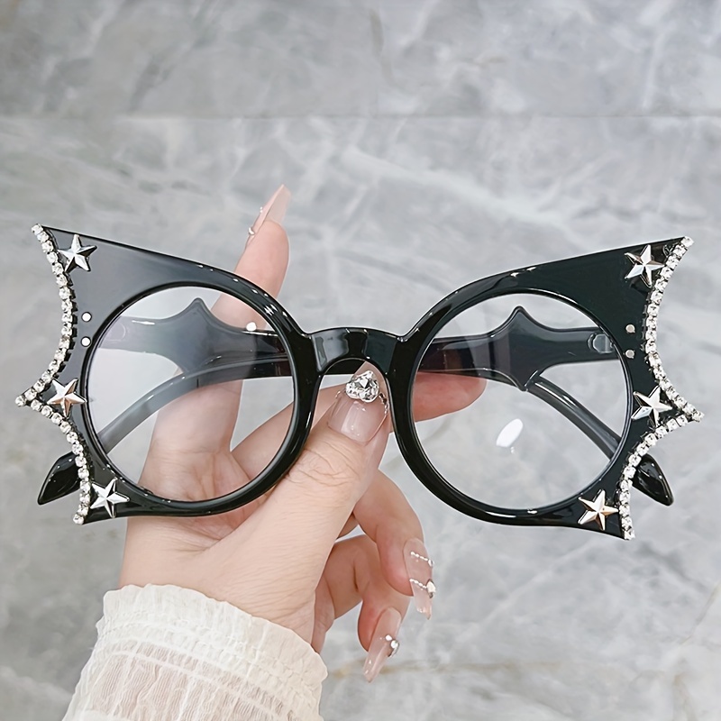 Fashion Bat Sunglasses Vintage Frameless Mirror Rimless 3D Model