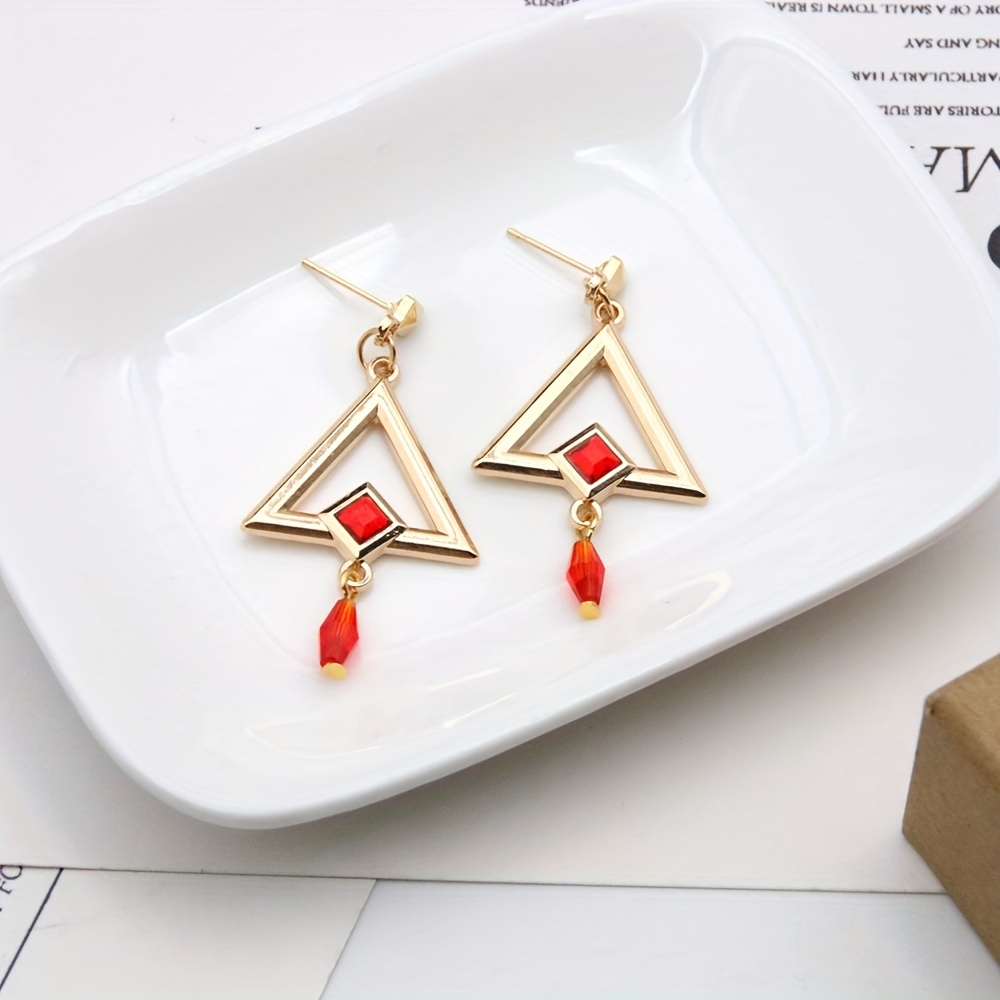 Magic School Light Earrings Blazing Mane Lion Deshia Cos Earpin
