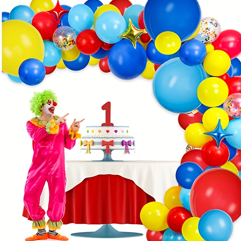 Arco de globos 12 decoración cumpleaños - Circus Fiesta