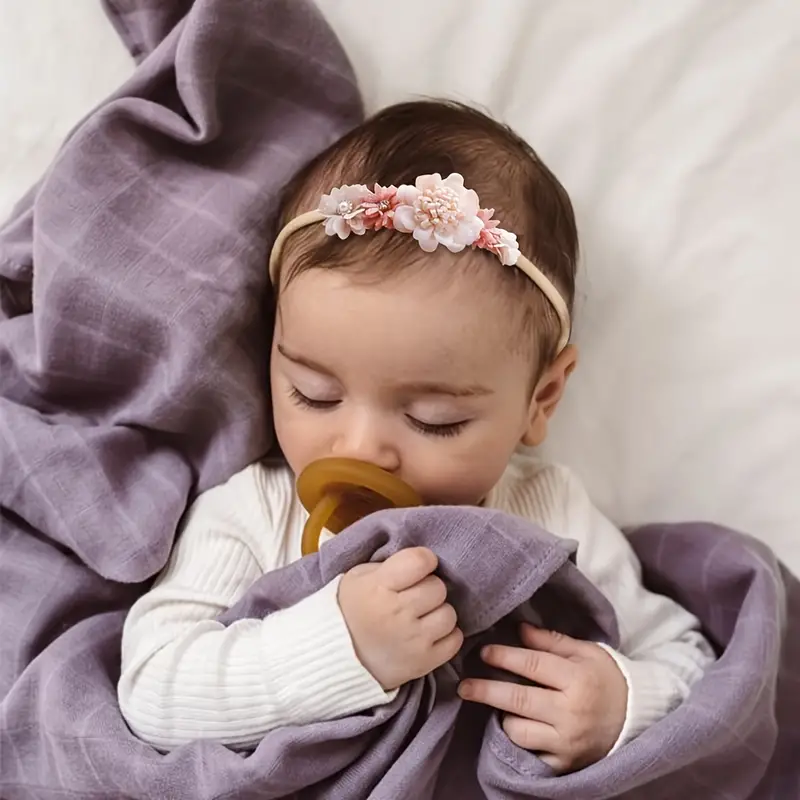 Bébé fille bandeau mignon bébé élastique bandeau de cheveux - Temu Belgium