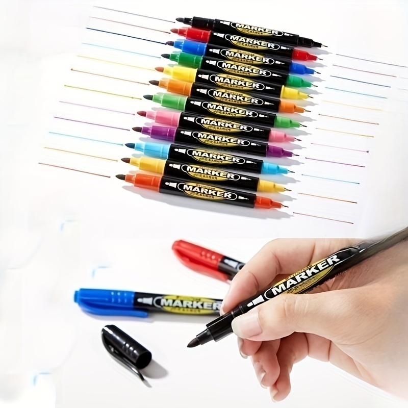 Professional Promarkers, 24/48 color, Double Head Oil Art Markers For Kids,  Alcoholic art painting animation graffiti Markers