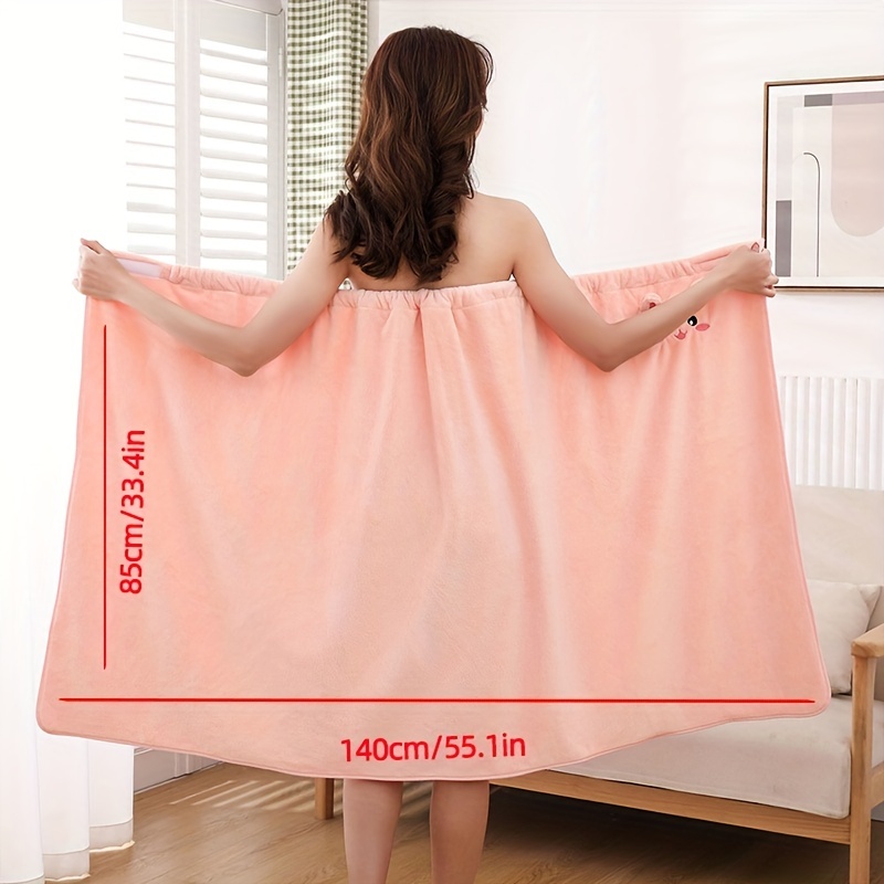 Adjustable Wearable Bath Wrap Towels For Women Perfect For - Temu