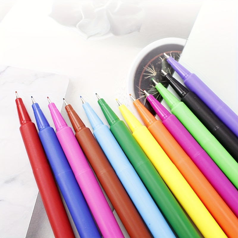 Vibrant And Colorful, Effortless Writing Colored Pens Set, Perfect For  Office, Study, Note-taking, Colourful Handwriting Pens Gel Pen Set Colored  Ballpoint Pens Note-taking Pen - Temu