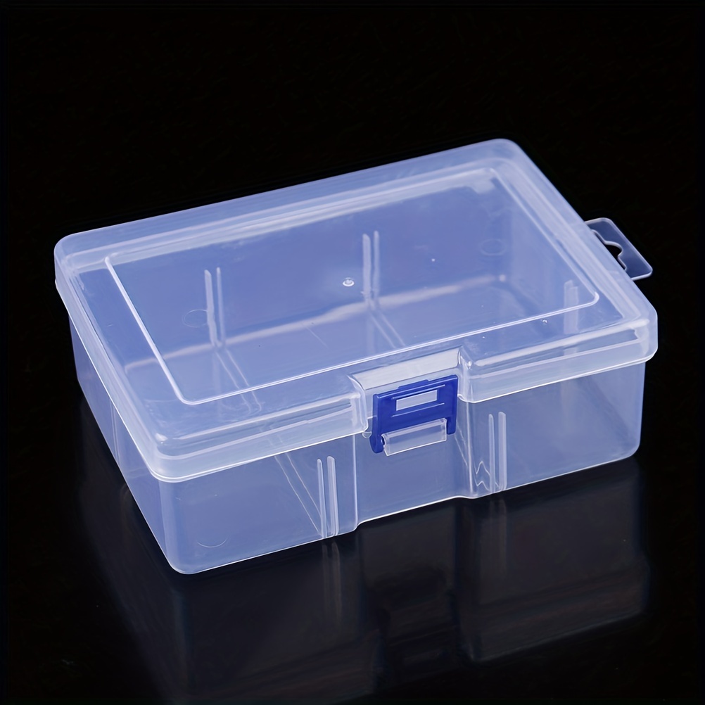 1pc Caja Almacenamiento Plástico Transparente Manualidades - Temu