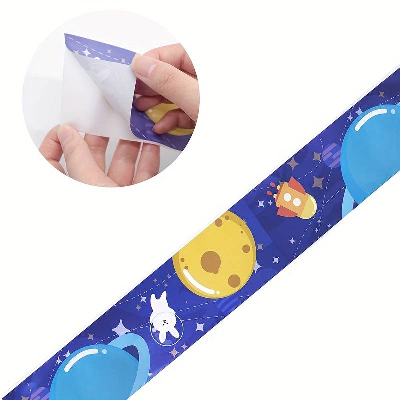 198 Ft Bulletin Board Borders, 6 Rolls Bulletin Chile