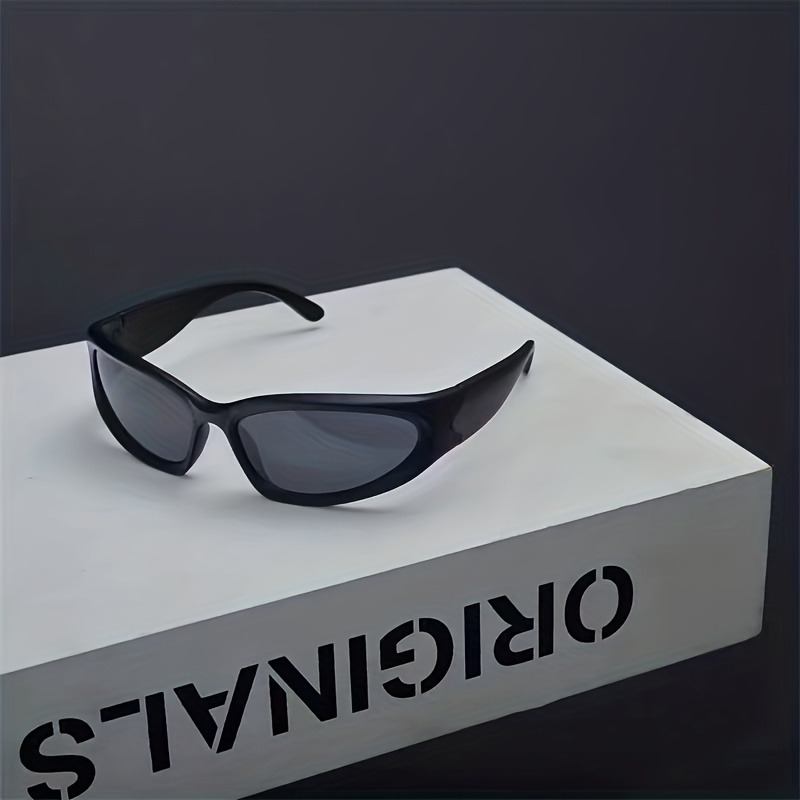 1pair Of Mens Sports Sunglasses With Coating Lenses For Outdoor