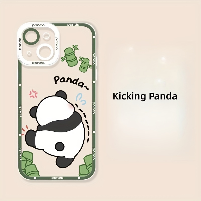 For Iphone 4 Series Mobile Phone Case Cute Panda Painting - Temu
