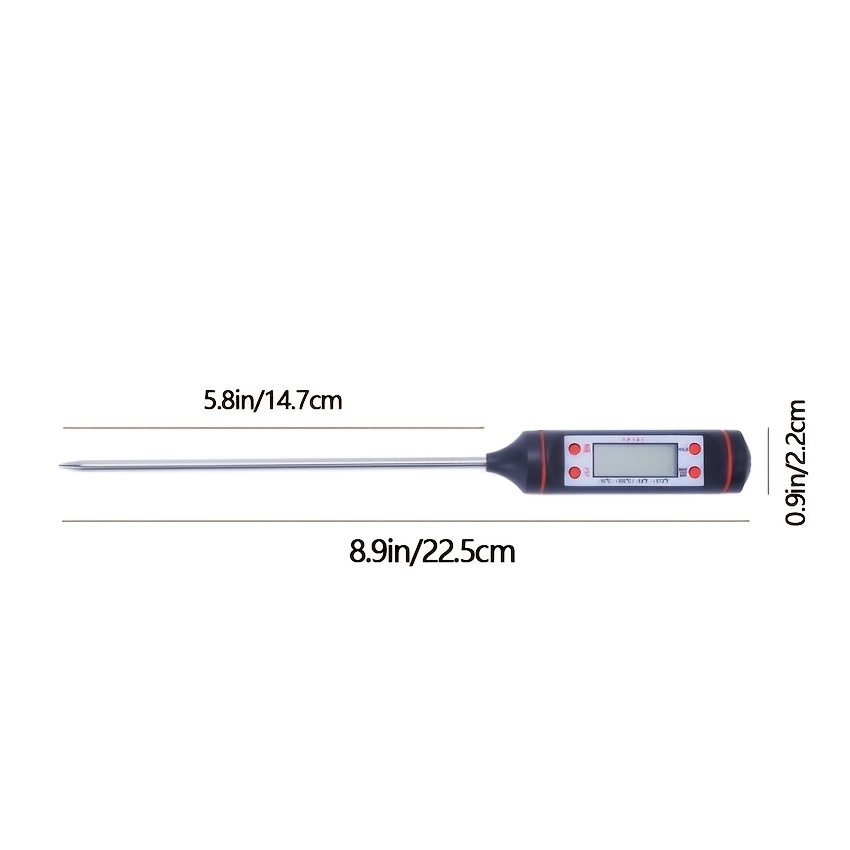 1pc Digital Thermometer for Food, Barbecue, Baking, Water, Room  Temperature, Baby Milk Powder, and More - Accurate and Easy to Use