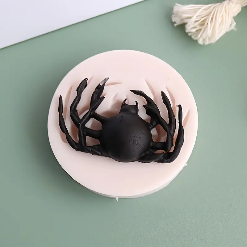 WYD DIY Halloween Baking Tool Skull Mummy Spider Silicone Mold Candy Crafts  Chocolate Molds Birthday Cake Decoration Tool
