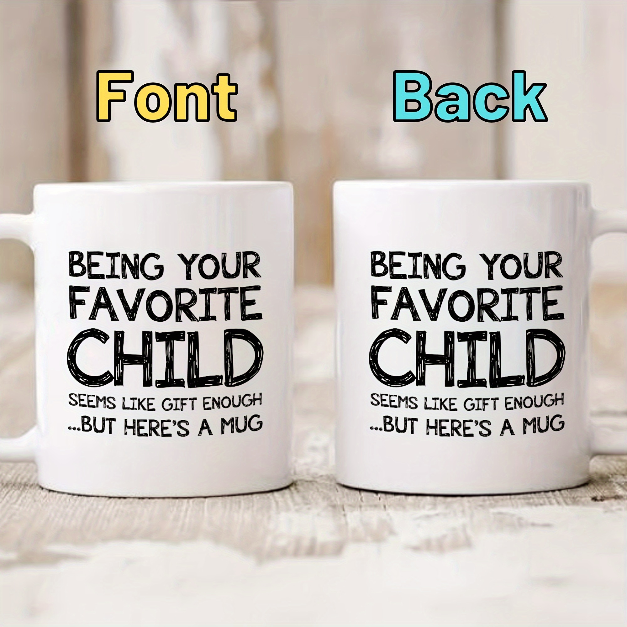 Funny Coffee Mug from Daughter to Mom, Mother's Day Gift, Funny Mugs for Mom, Best Gifts from Daughter, Mothers Day Coffee Mug, Mother's Day Gifts for