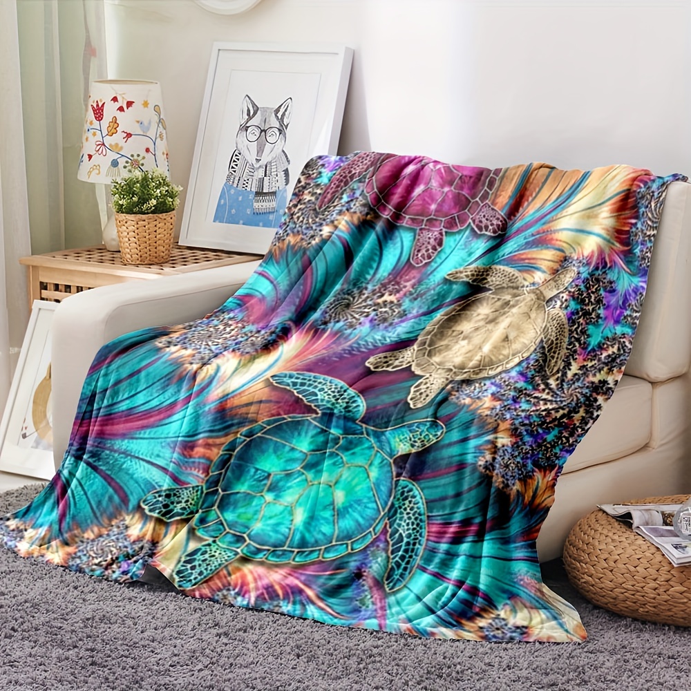 Printed Throw Blanket, Soft Blanket For Sofa Couch Office Bed Camping  Travelling, Multi-purpose Gift Blanket For All Season - Temu United Arab  Emirates