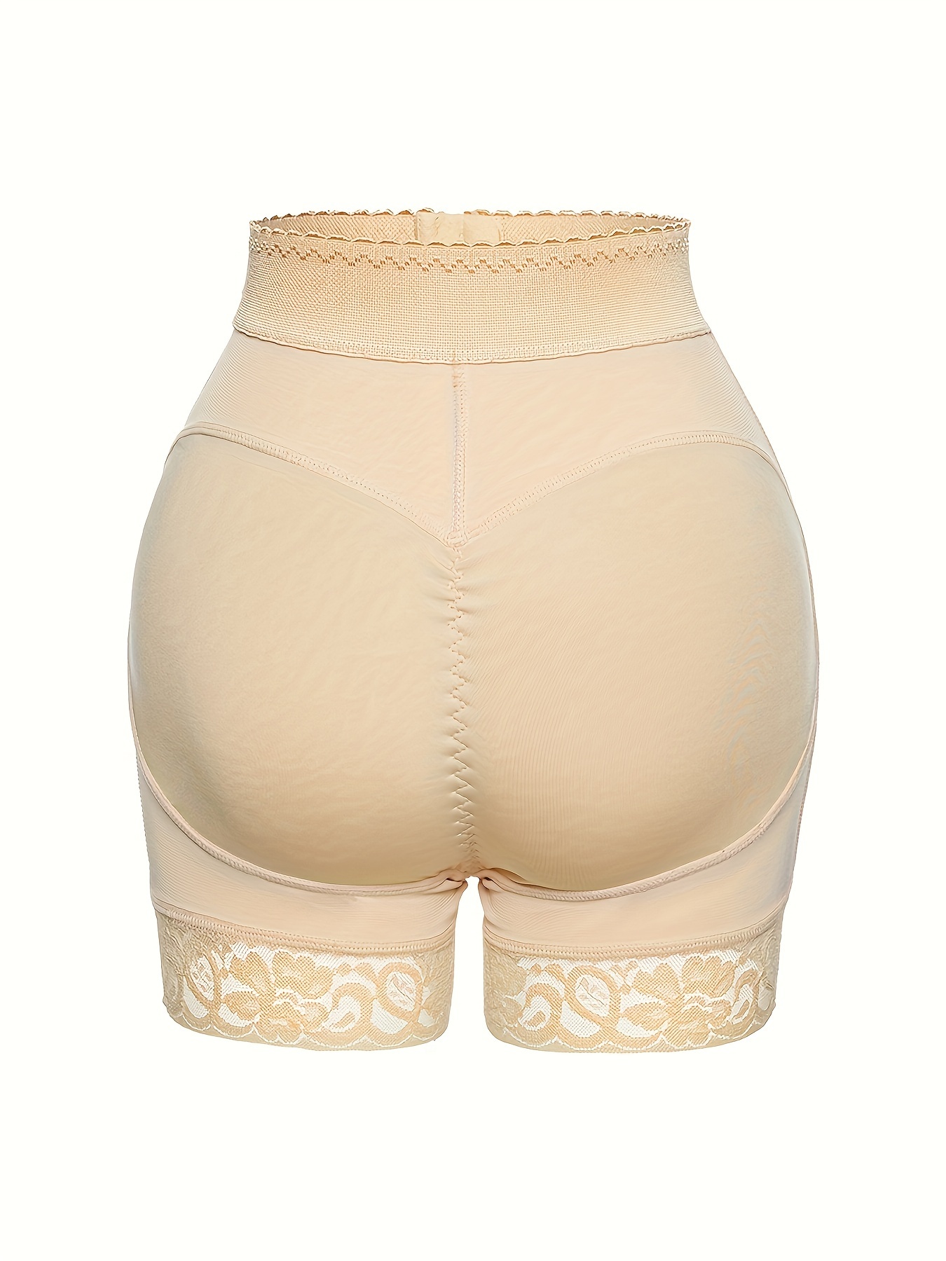 Women's Zip Front Butt Lift Hip Enhancer Shorts - Temu