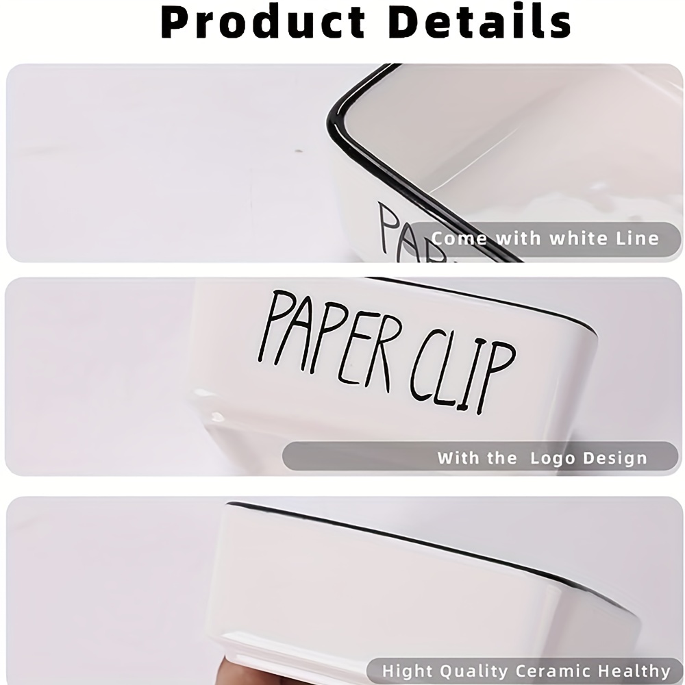 Magnetic Paperclip Holder