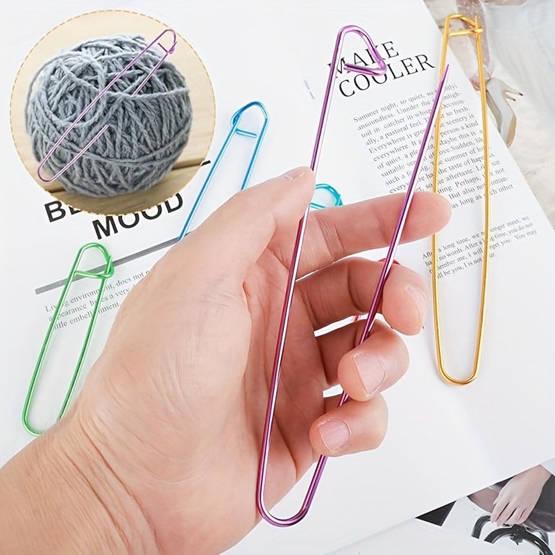 Aluminum Yarn Stitch Holders for Knitting Notions 