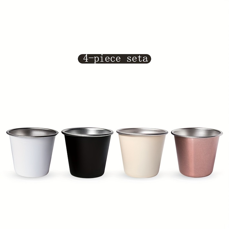 Tumbler Shot Glass Stainless Steel Espresso Cup Mini Metal - Temu