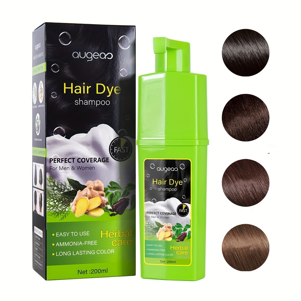 Black Dye Shampoo 3 in 1 Moisturizing Repairing Hair Dye - Temu United Arab  Emirates
