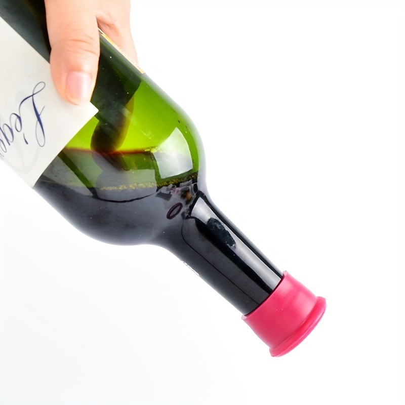 Tapon botella silicona - tapon de vino util, divertido y colorido