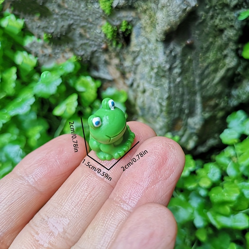 1pc Cute Animal Frog Moss Micro World Bonsai Garden Small