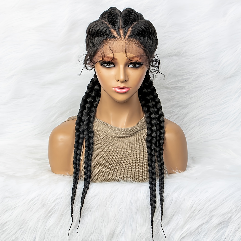 Double Dutch Braid 24 Lace Front Wig Beauty Elements