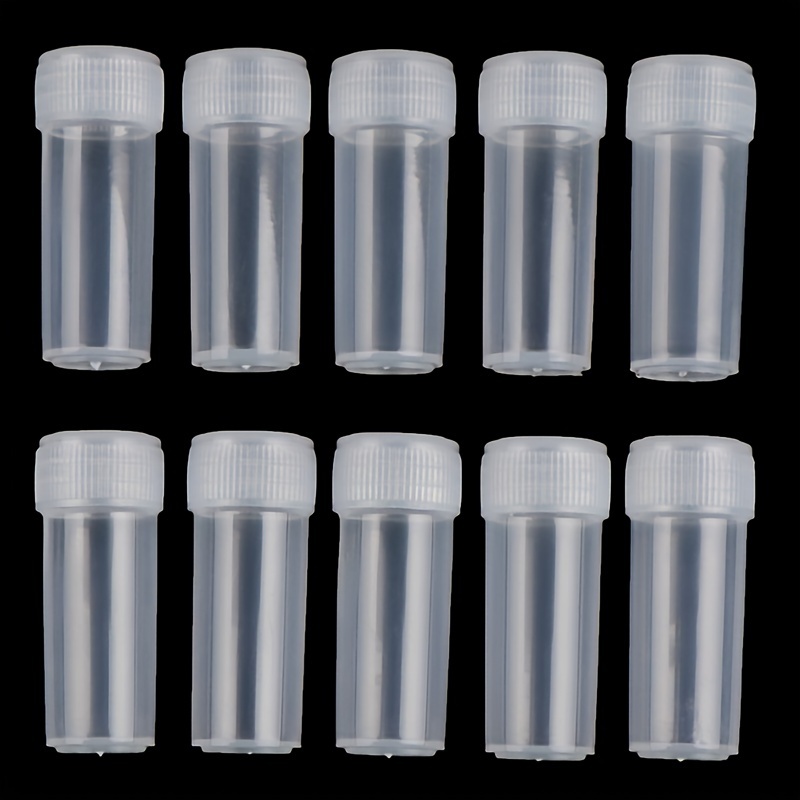 20pcs 0.17oz Plastic Sample Bottle, Test Bottle, Mini Small